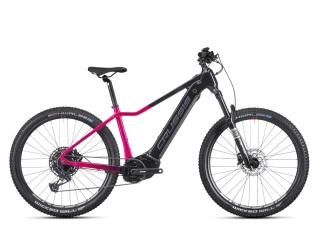 Crussis e-Guera 10.10-M 2025 - horské elektrokolo dámské 27,5"- 720 Wh (20 Ah) - růžová/černá