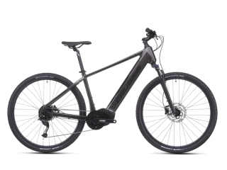 Crussis ONE-Cross 7.11 2026 - krosové elektrokolo 28"- 715 Wh (19,88 Ah) - šedá