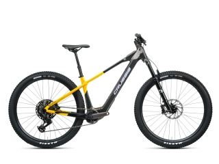 Crussis e-Hard 11.11 2026 - horské elektrokolo pánské 29"- 800 Wh (22,28 Ah) - černá/žlutá/šedá